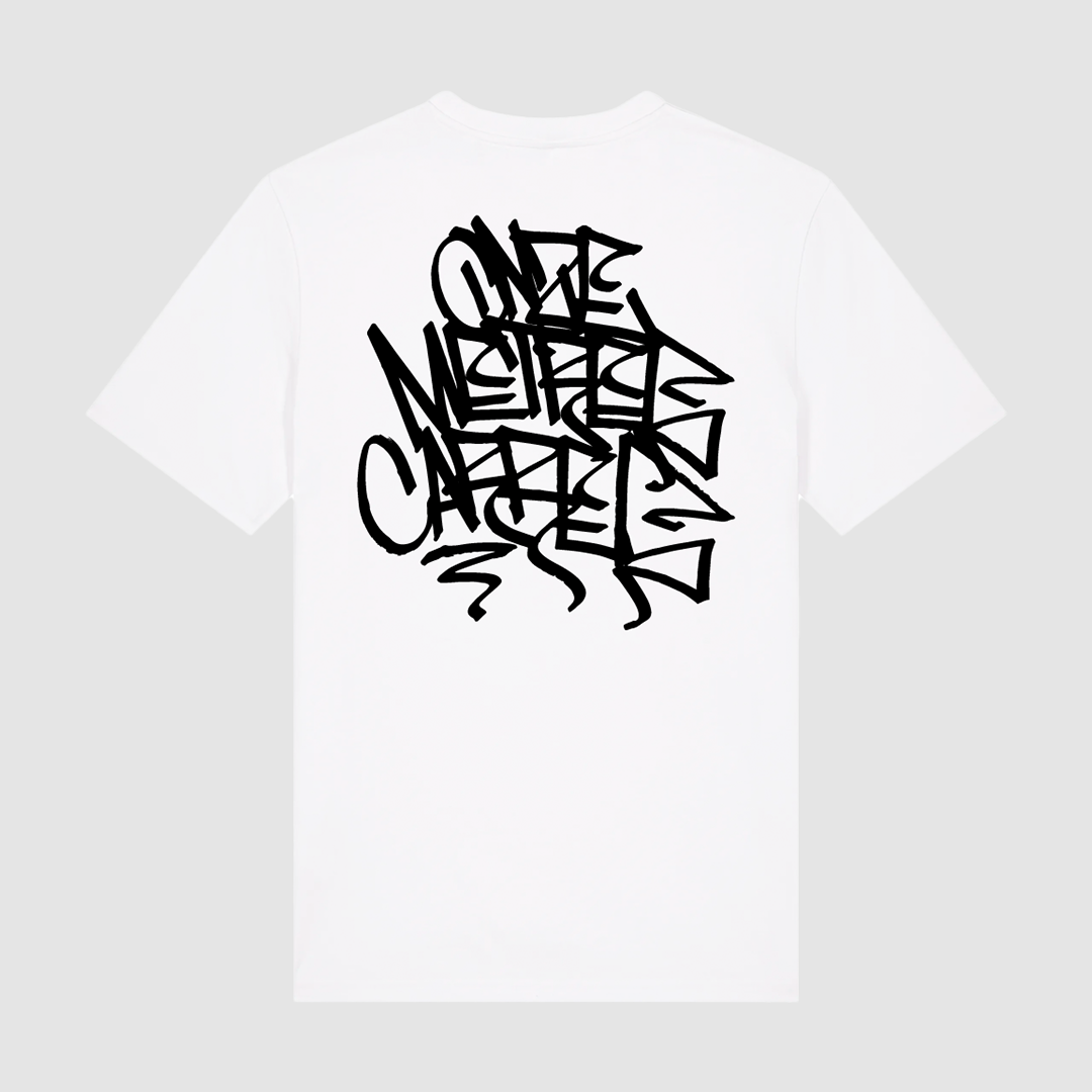 T-Shirt LYON White Black