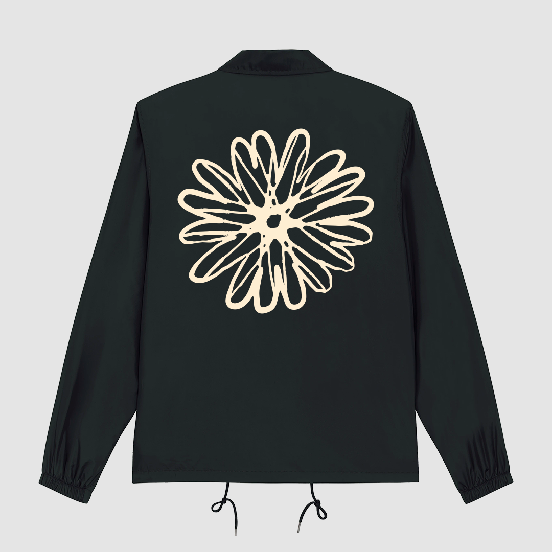 Veste Coach Flower Trial Black