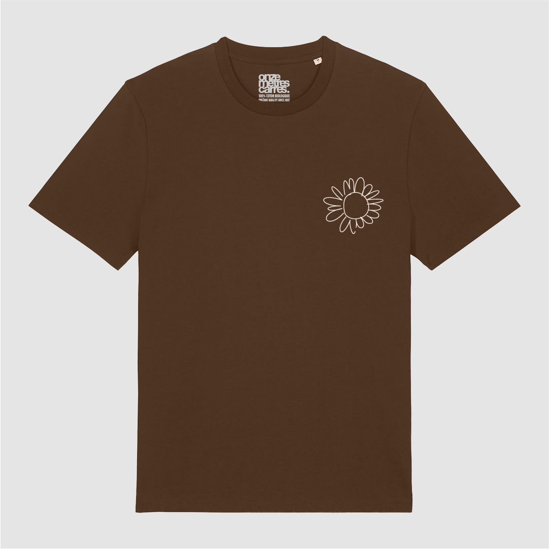 T-Shirt Brown Caracter Bold