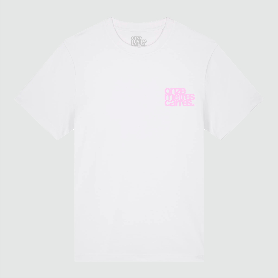 T-Shirt White Flower Ciel