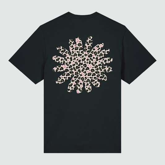 T-shirt Léopard Landberry Black