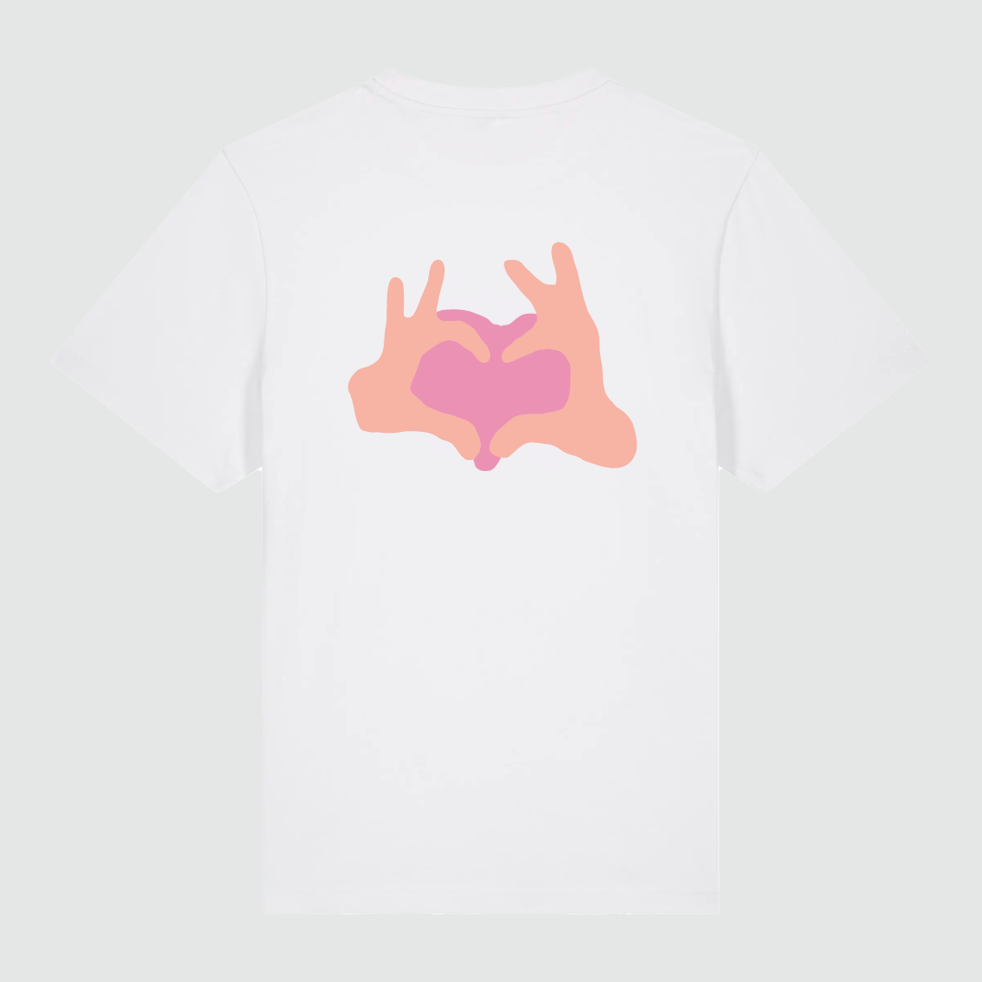 T-Shirt Louis Granet Heart White