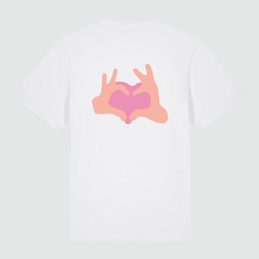 T-Shirt Louis Granet Heart White