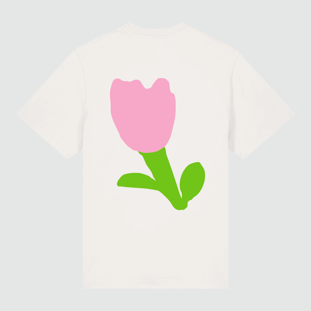 T-Shirt Louis Granet Tulipe Off White