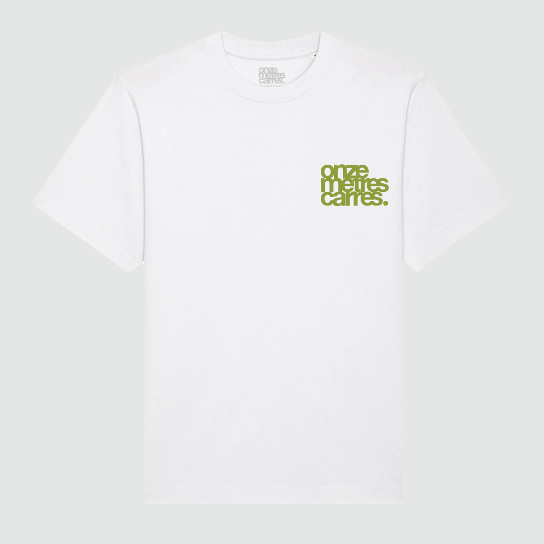 T-Shirt OMC x Laurent Badier White / Green