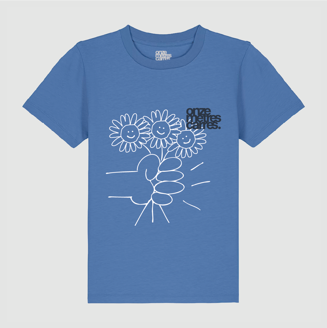 T-Shirt Kids Bouquet Blue