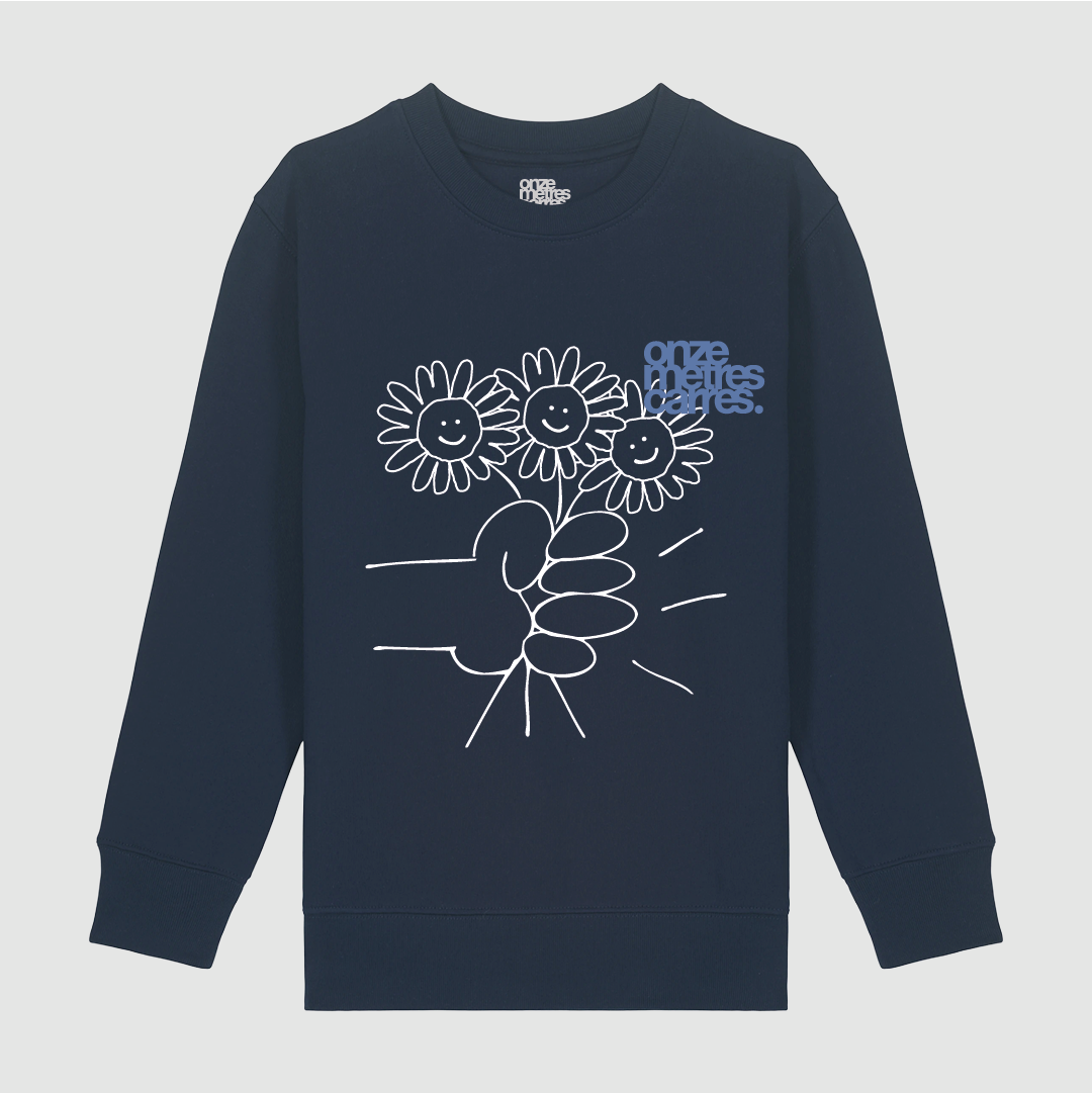 Sweat Kids Bouquet Navy