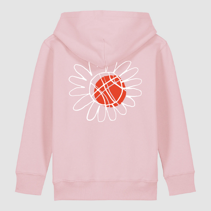 Hoodie KIDS Flower OLB Pink