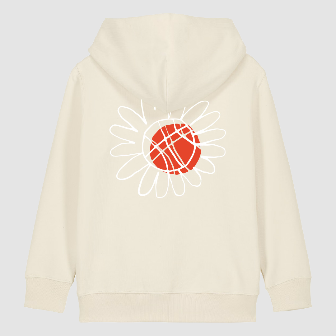 Hoodie KIDS Flower OLB Natural