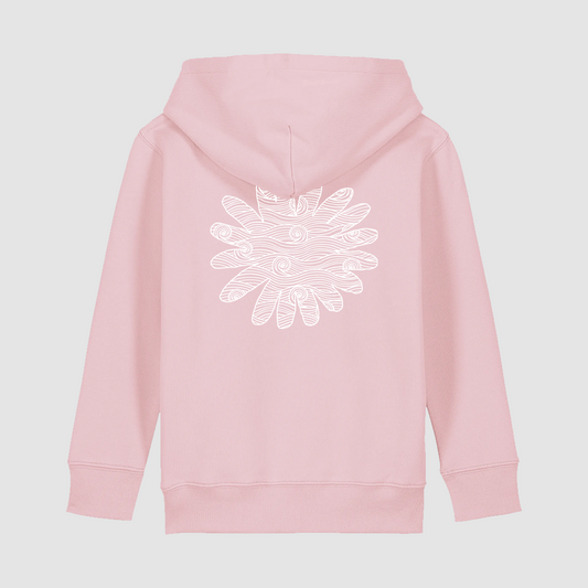 Kids Hoodie Biarritz Cotton Pink