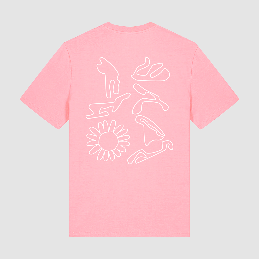 T-Shirt Bubble Pink Circuit