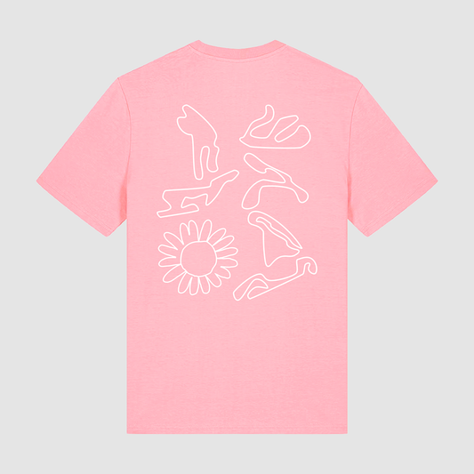 T-Shirt Bubble Pink Circuit