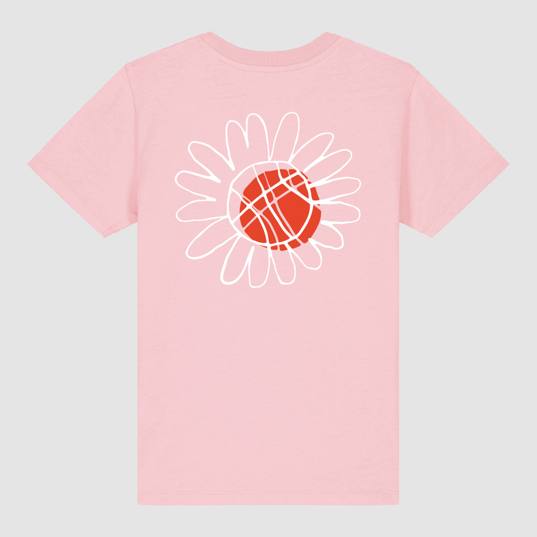 T-Shirt KIDS Flower OLB Pink