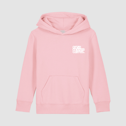 Kids Hoodie Biarritz Cotton Pink