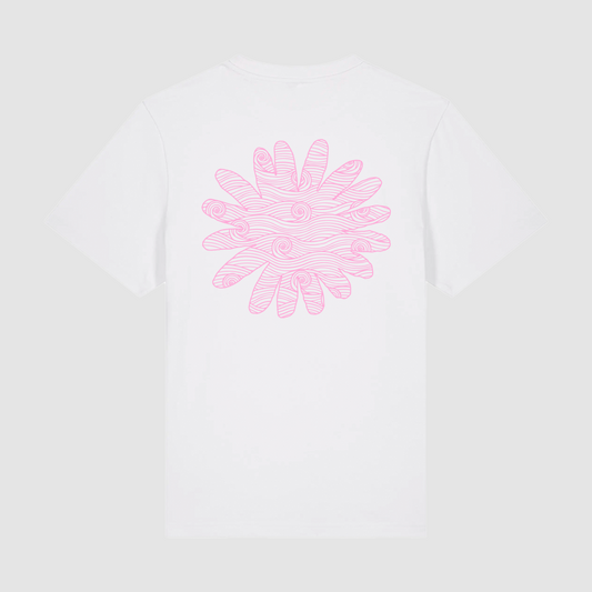 T-Shirt Biarritz White Pink