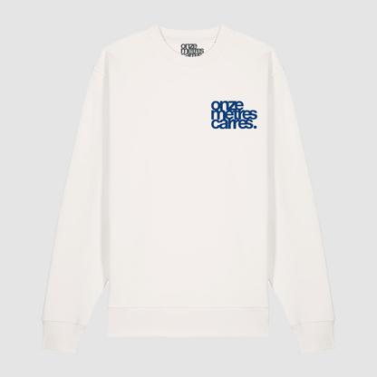 SWEAT OFF WHITE BIARRITZ BLUE