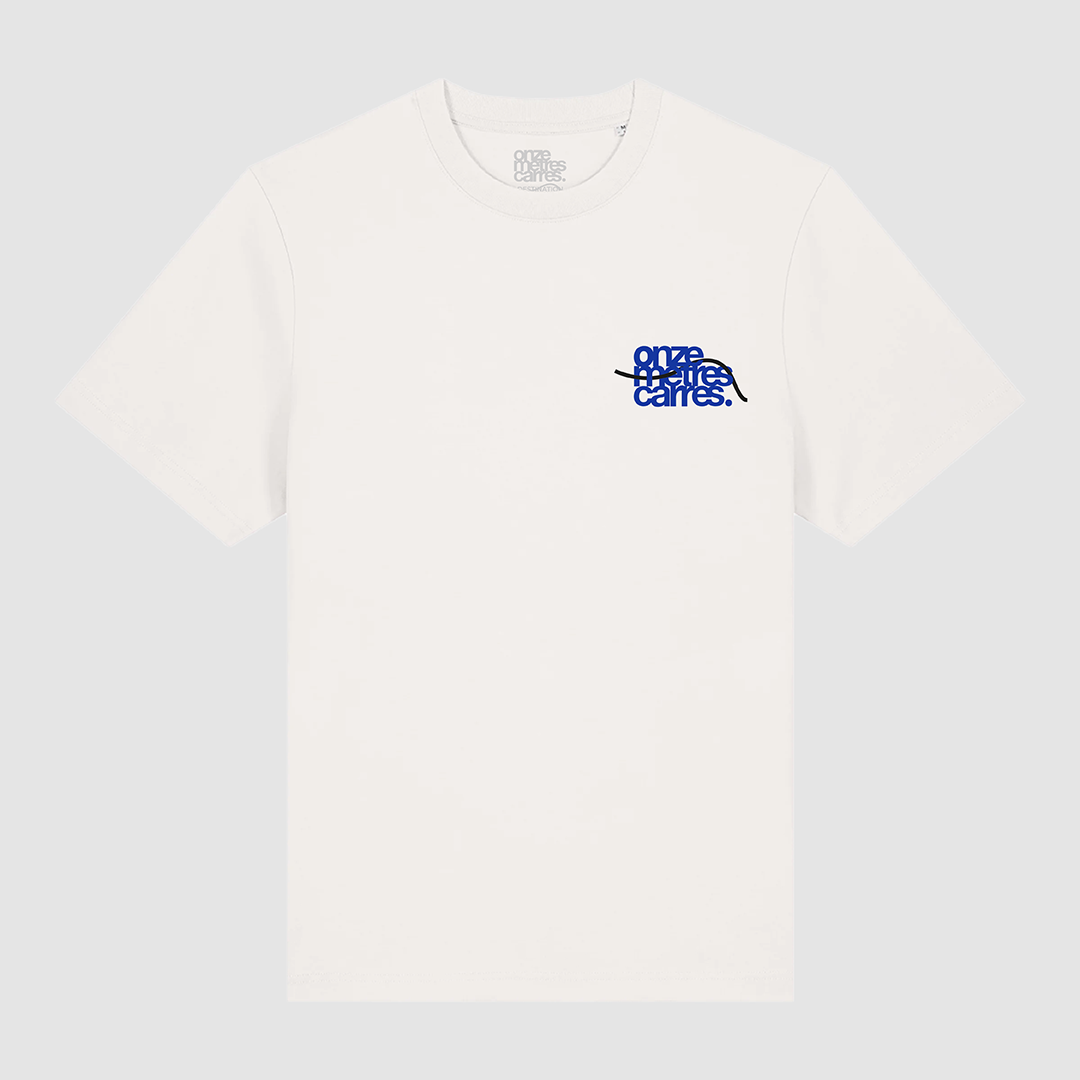 T-Shirt White Destination Orléans Blue