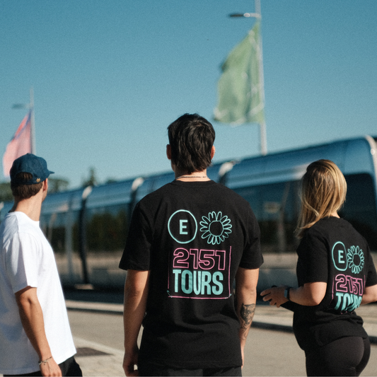 T-shirt Epicure Tours Noir