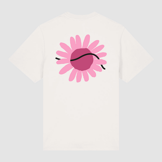 T-Shirt White Destination Orléans Pink