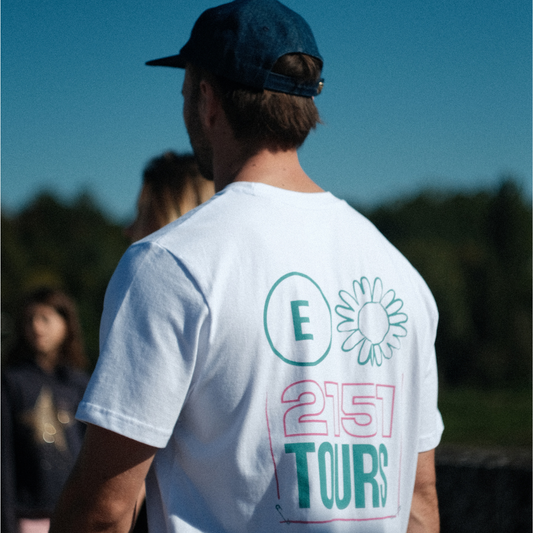 T-shirt Epicure Tours Blanc