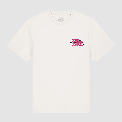 T-Shirt White Destination Orléans Pink