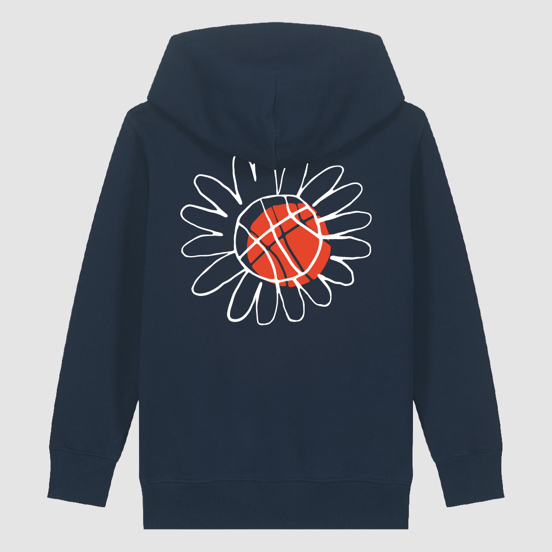 Hoodie KIDS Flower OLB Navy