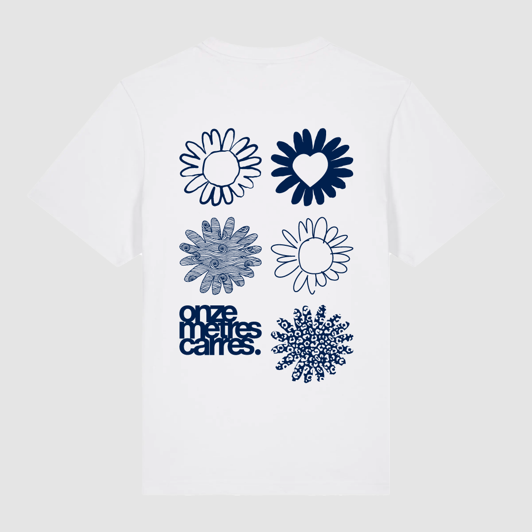 T-Shirt Archives White Navy