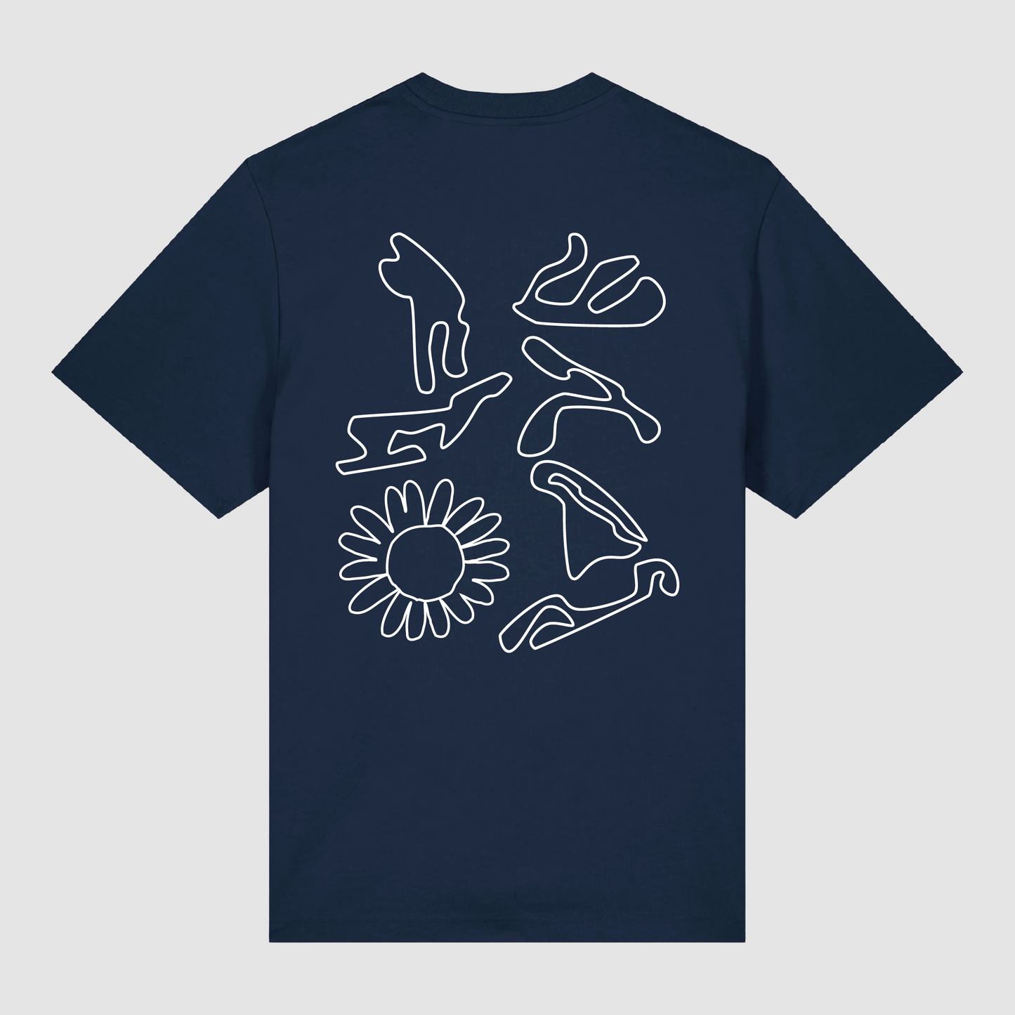 T-Shirt Navy Circuit