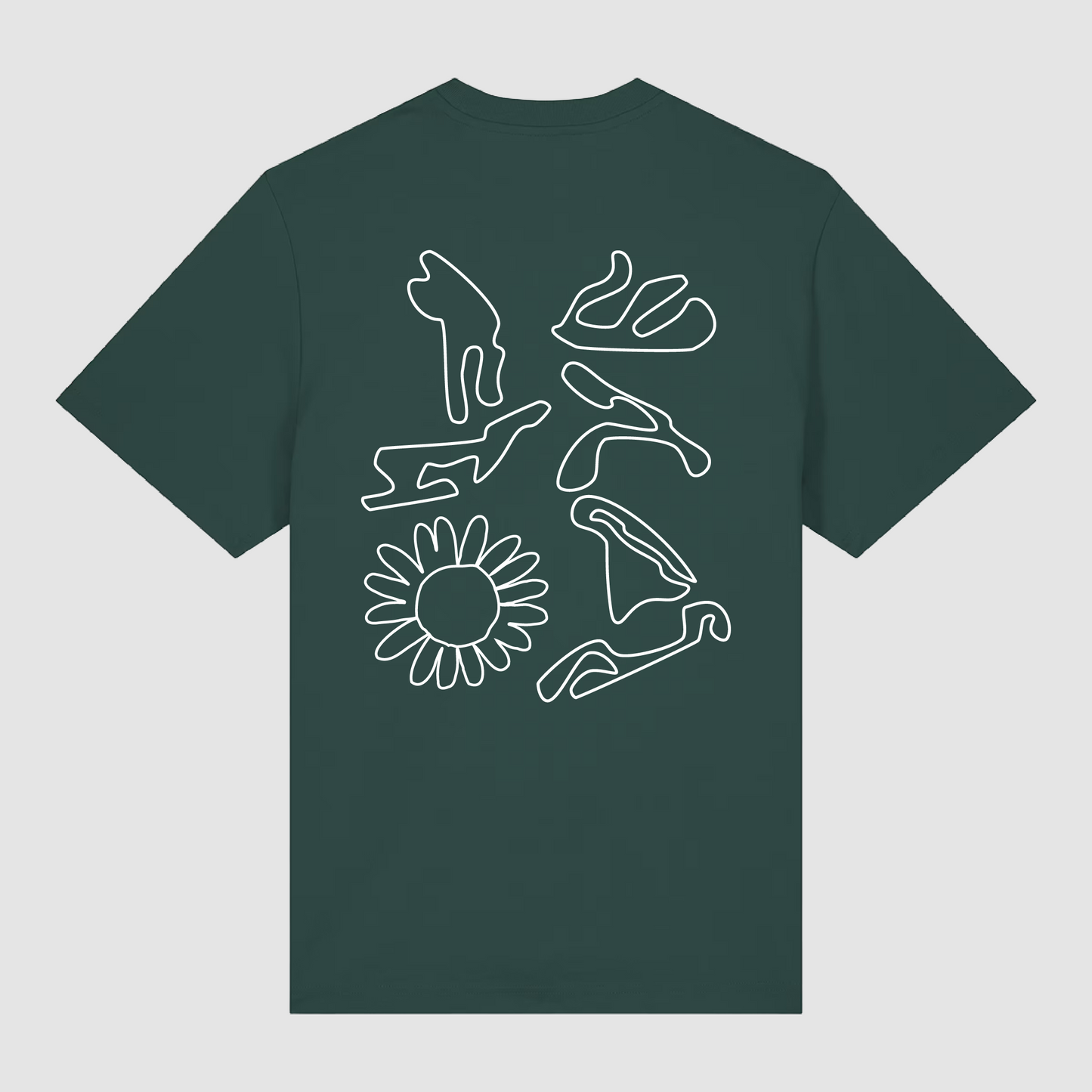 T-Shirt Glazed Green Circuit