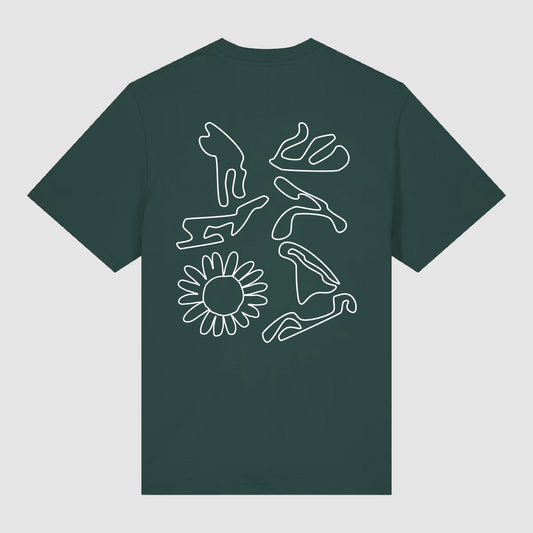 T-Shirt Glazed Green Circuit