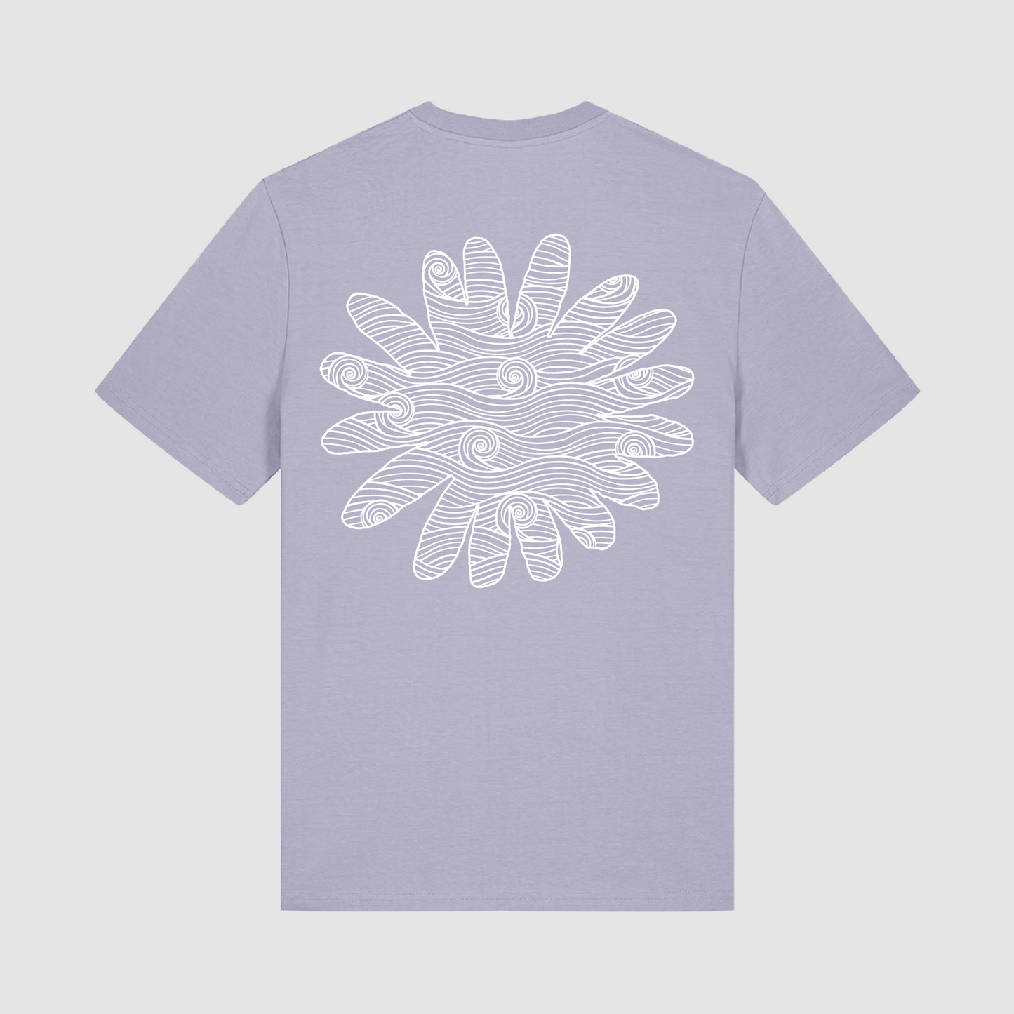 T-Shirt Lavender Flower Biarritz