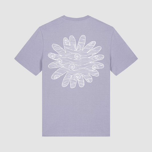 T-Shirt Lavender Flower Biarritz