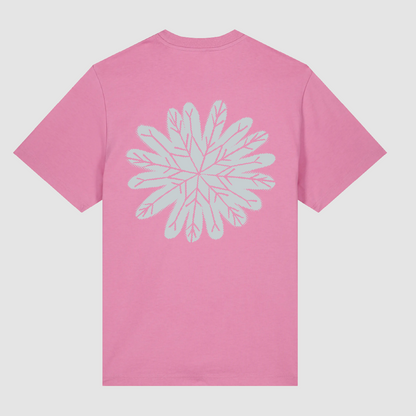 T-Shirt Flocon Rose