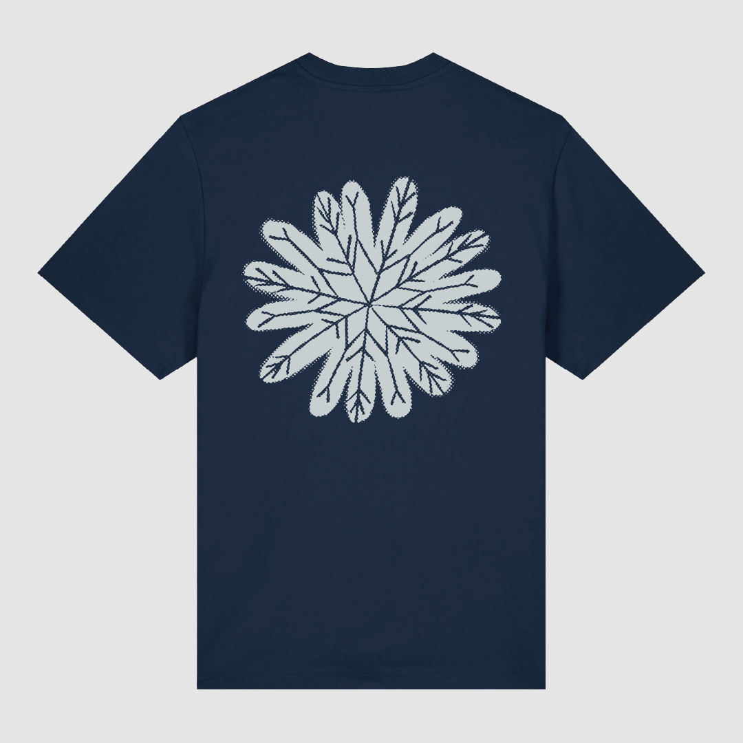 T-Shirt Flocon Marine