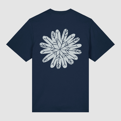 T-Shirt Flocon Marine