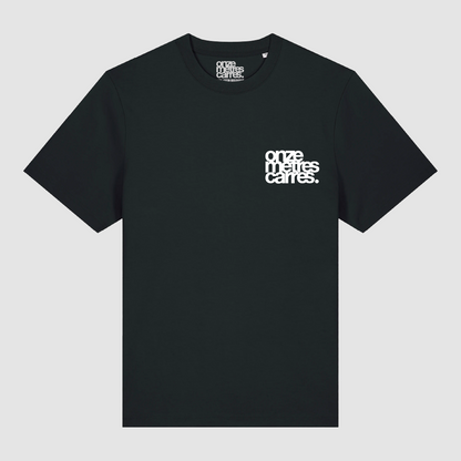T-shirt Black Flower Dot