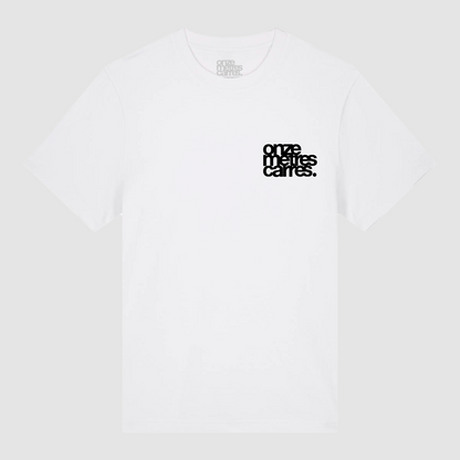 T-shirt White Flower Dot