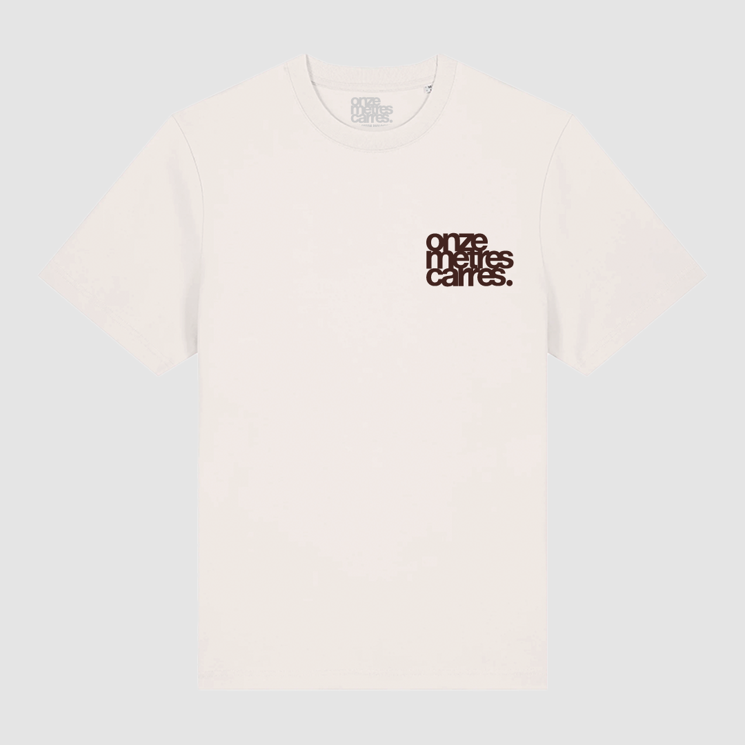 T-shirt Off White Flower Zèbre
