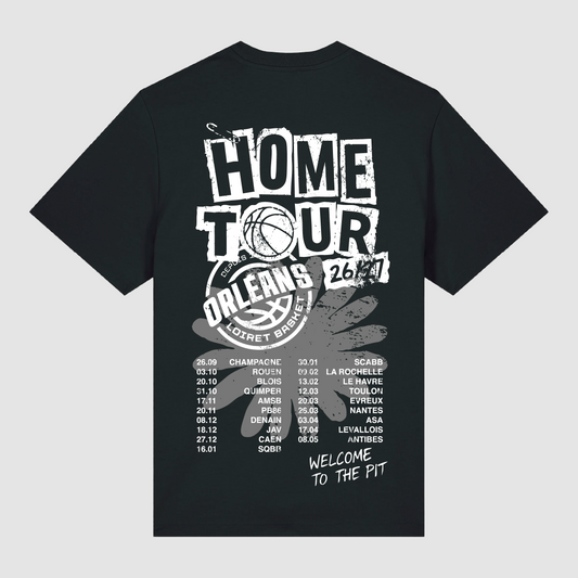 T-shirt Home Tour Black