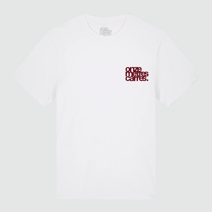 T-shirt Home Tour White Red