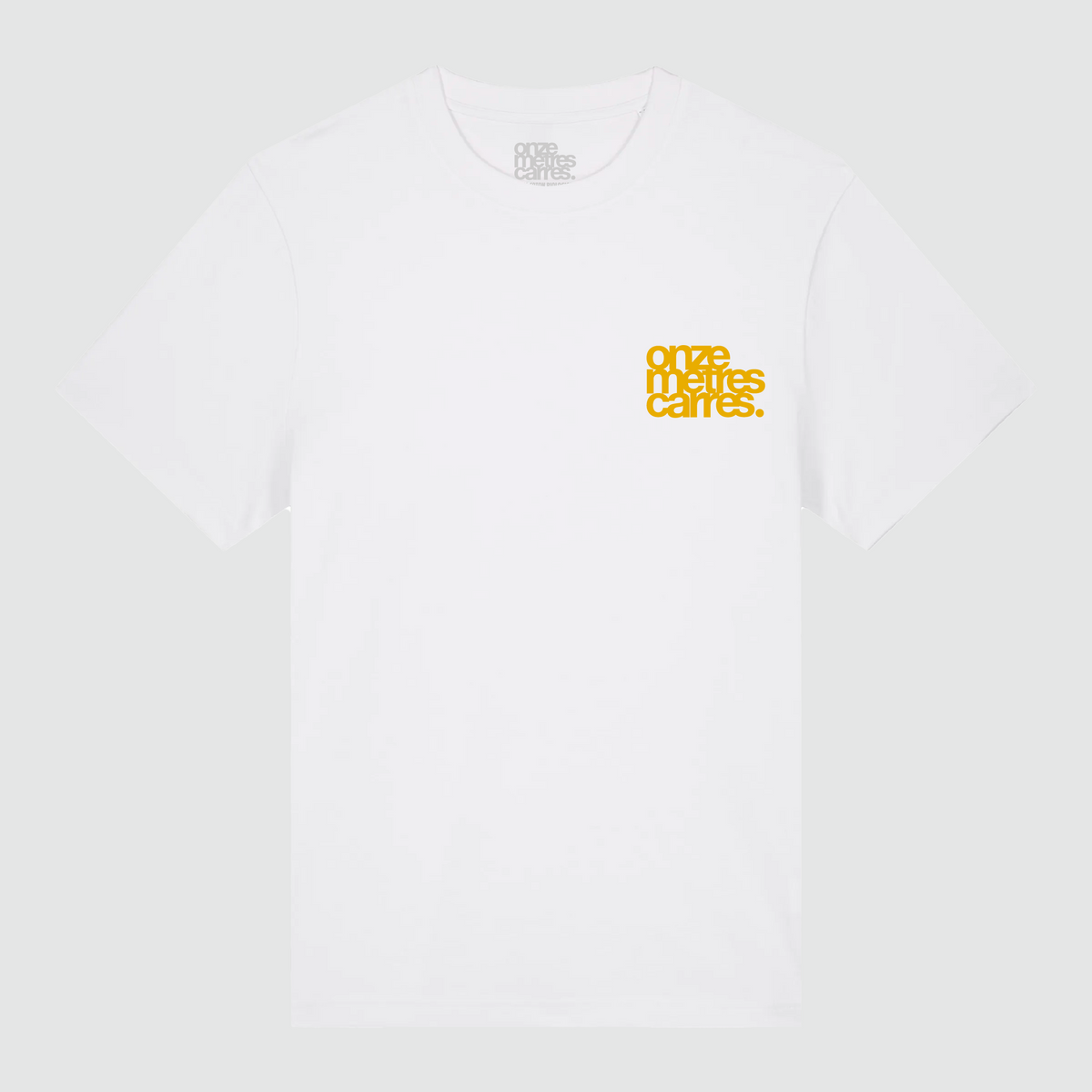 T-shirt Home Tour White Yellow