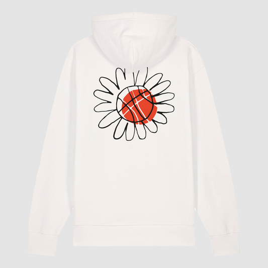 Hoodie Flower OLB Off-White
