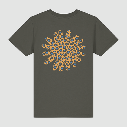 T-Shirt Kids Léopard Khaki