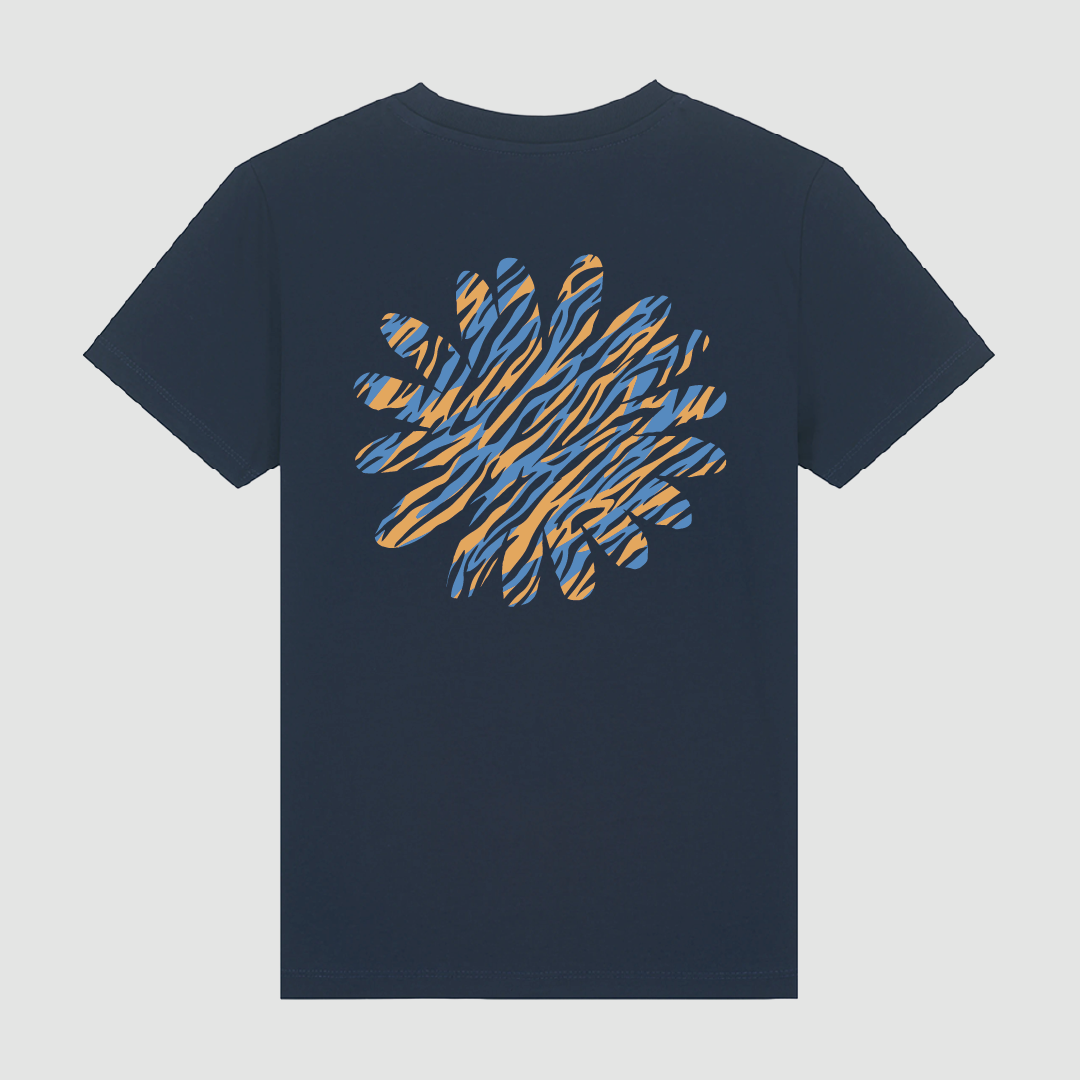 T-Shirt Kids Zèbre Navy