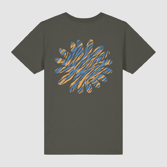 T-Shirt Kids Zèbre Khaki