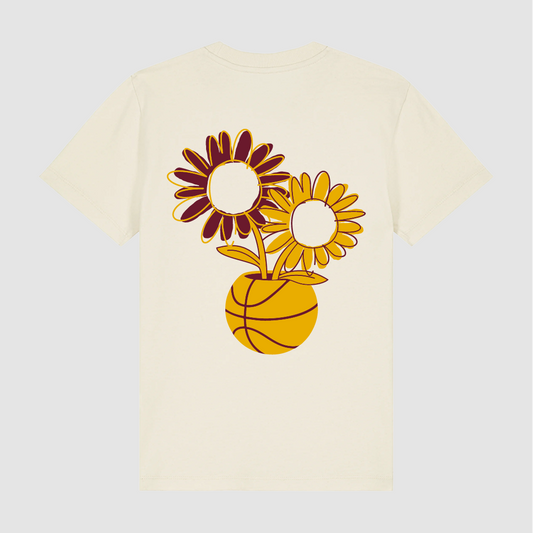 T-Shirt Kids OLB Basket-Ball Bouquet Natural