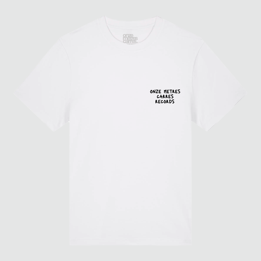 T-shirt Frog Bass White