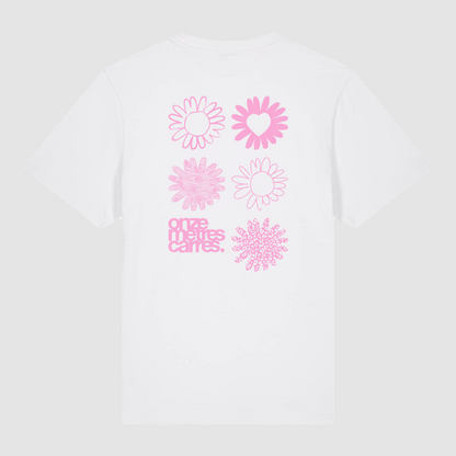 T-shirt Archive Pink White