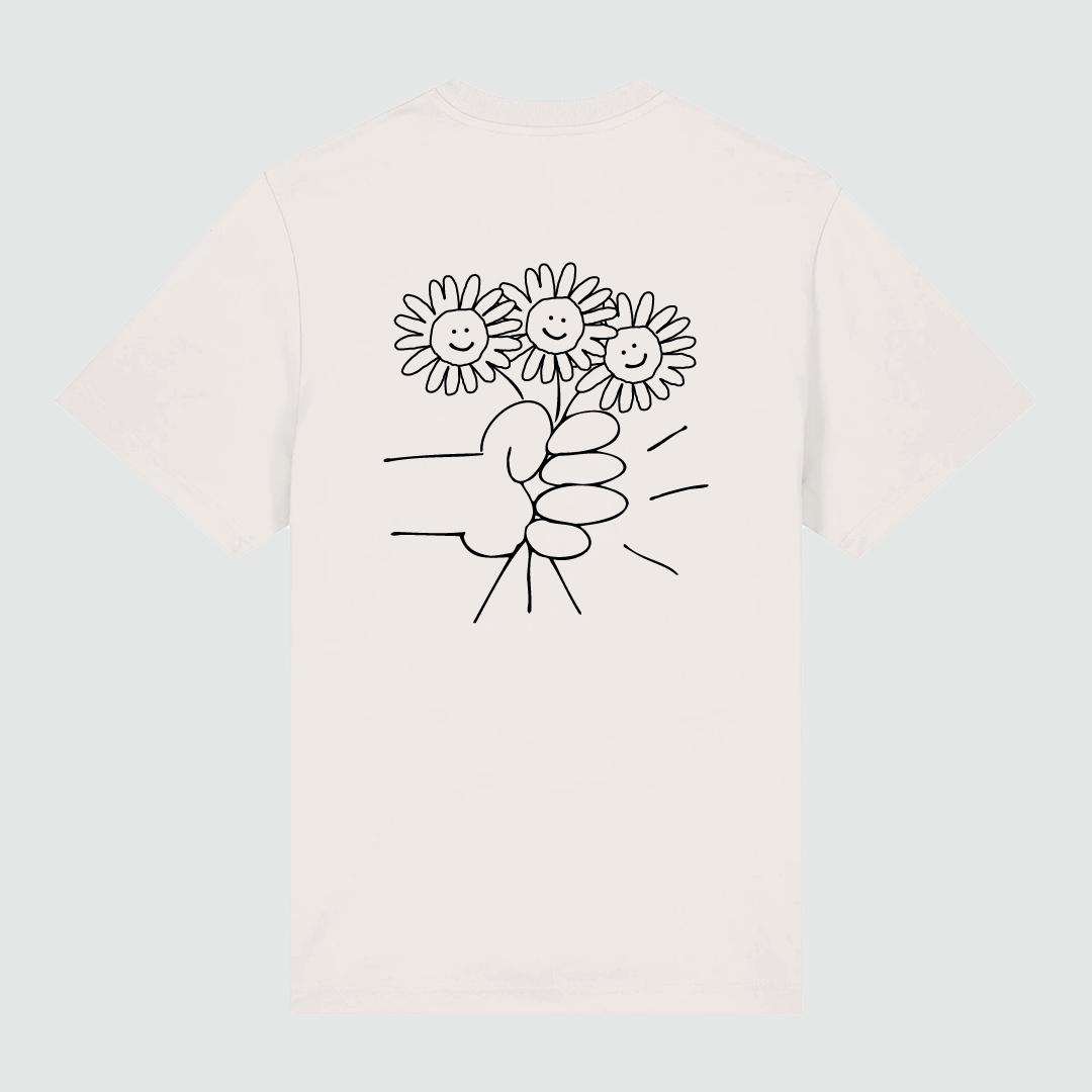 T-shirt Off White Bouquet