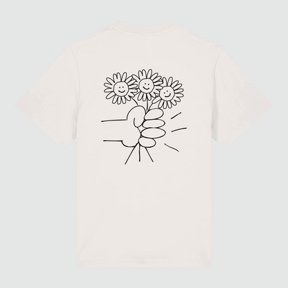 T-shirt Off White Bouquet